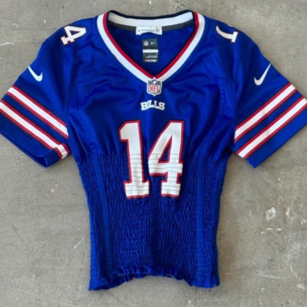 NFL authentic Bills Jersey reworked structured waist! NEW with tags